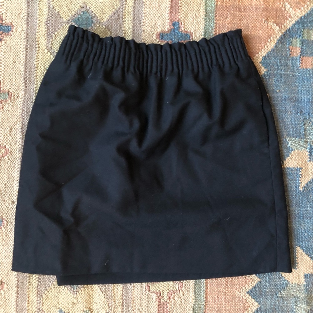 J Crew Factory Wool-Blend Sidewalk Skirt